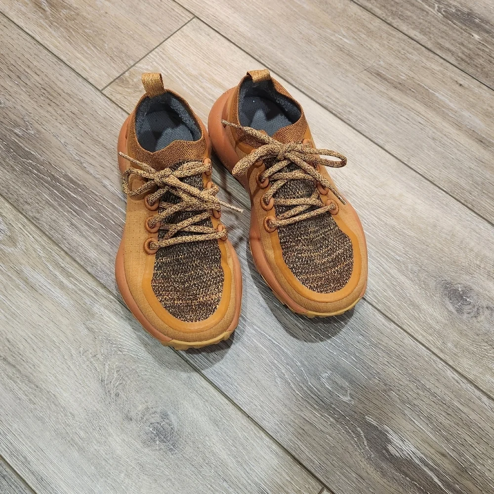 Allbirds Orange Trail Runner Hiking Athletic Womans Shoes Size 5.5 - Picture 6 of 10